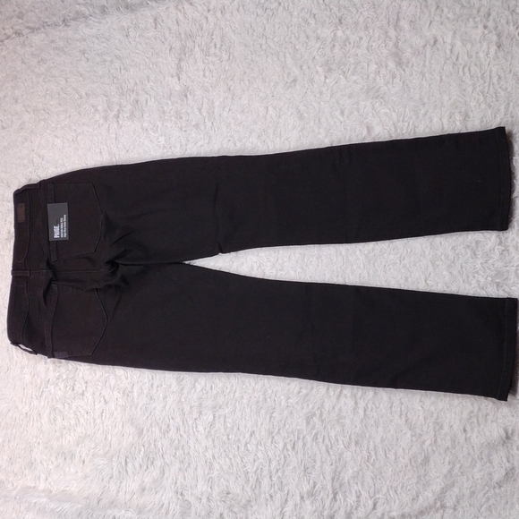 Paige Hoxton Ankle Peg Black Five Pocket High Rise Button Up Skinny Leg Jean - Picture 11 of 15